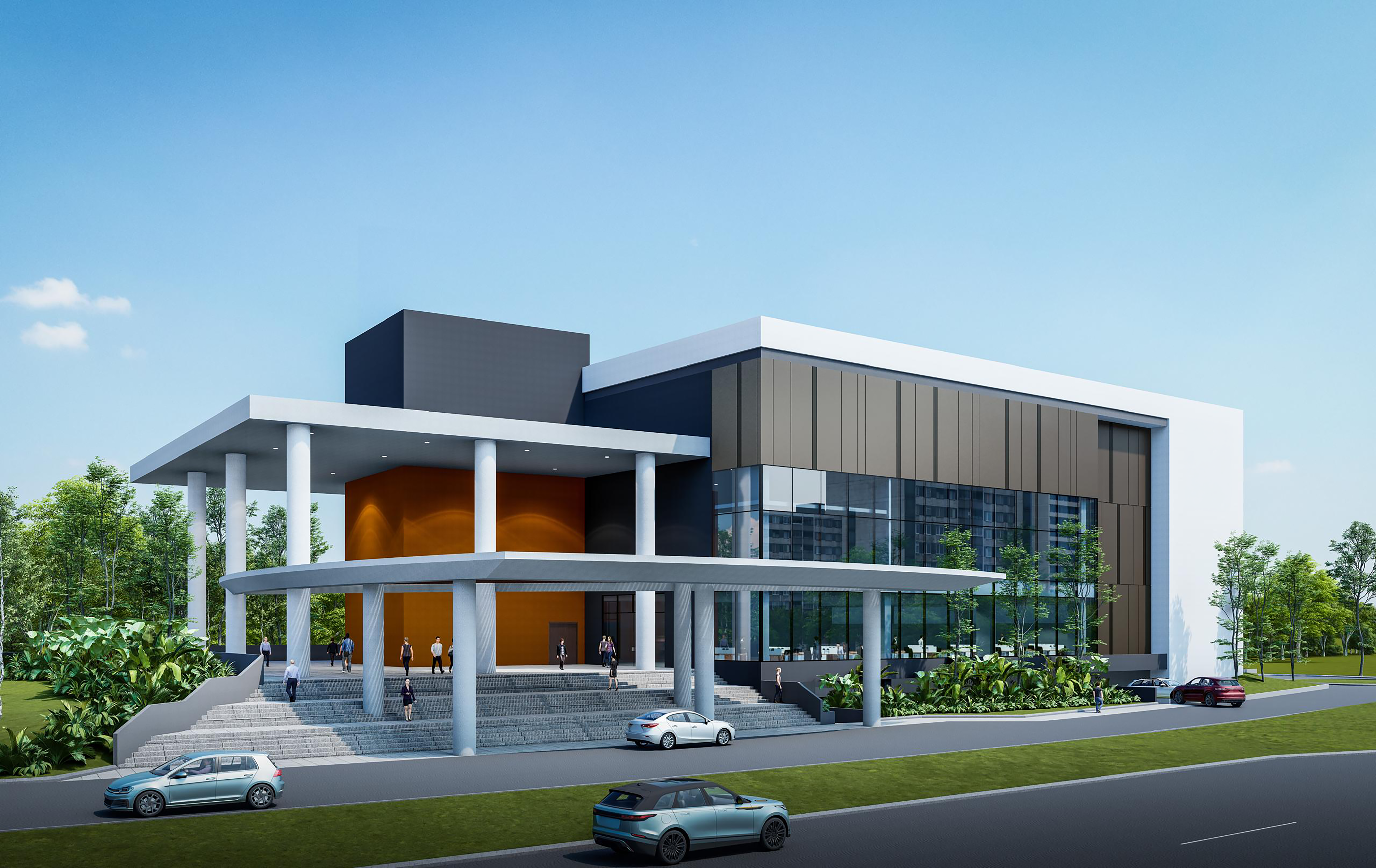 Private College campus